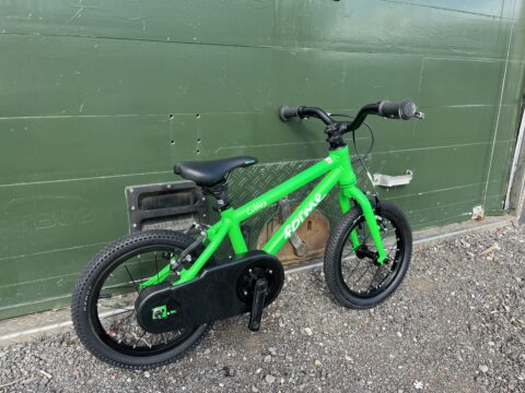 Forme Cubley 14" Kids Bike - Green – GRADE B for sale in Yorkshire and The Humber by Club Bikes on SHIFTA marketplace. Top quality second-hand bikes online.