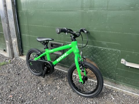 Forme Cubley 14" Kids Bike - Green – GRADE B for sale in Yorkshire and The Humber by Club Bikes on SHIFTA marketplace. Top quality second-hand bikes online.