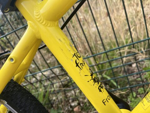 Frog 55 Kids Bike – Yellow, Tour De France - Grade C for sale in Yorkshire and The Humber by Club Bikes on SHIFTA marketplace. Top quality second-hand bikes online.