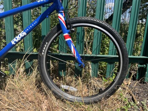 Frog 62 Kids Bike – Union Jack - Blue – Grade B for sale in Yorkshire and The Humber by Club Bikes on SHIFTA marketplace. Top quality second-hand bikes online.