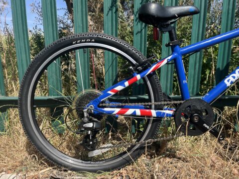 Frog 62 Kids Bike – Union Jack - Blue – Grade B for sale in Yorkshire and The Humber by Club Bikes on SHIFTA marketplace. Top quality second-hand bikes online.