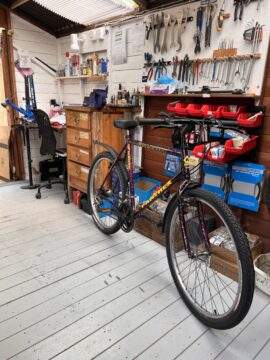 Hybrid mountain bike, retro, Falcon Panther - Refurbished ready to ride for sale in Copplestone, Mid Devon by Crankworks on SHIFTA marketplace. Top quality second-hand bikes online.