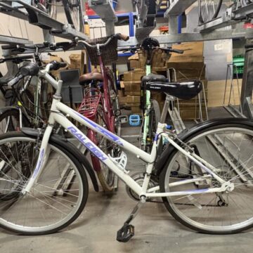 Ladies Raleigh hybird bike 17” frame 700c wheels for sale by LeannaL on SHIFTA marketplace. Top quality second-hand bikes online.