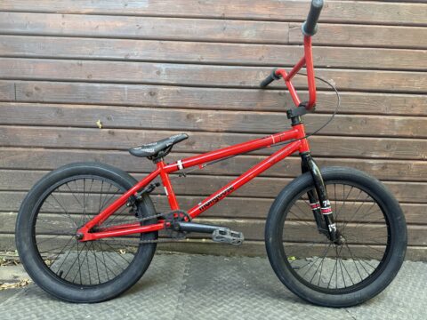 Mongoose Switch R50 20" BMX Bike – Red/Black – 3 Piece Cranks – Serviced for sale in Woking by T77BMX on SHIFTA marketplace. Top quality second-hand bikes online.