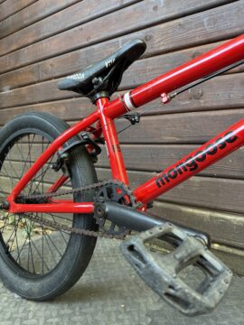 Mongoose Switch R50 20" BMX Bike – Red/Black – 3 Piece Cranks – Serviced for sale in Woking by T77BMX on SHIFTA marketplace. Top quality second-hand bikes online.