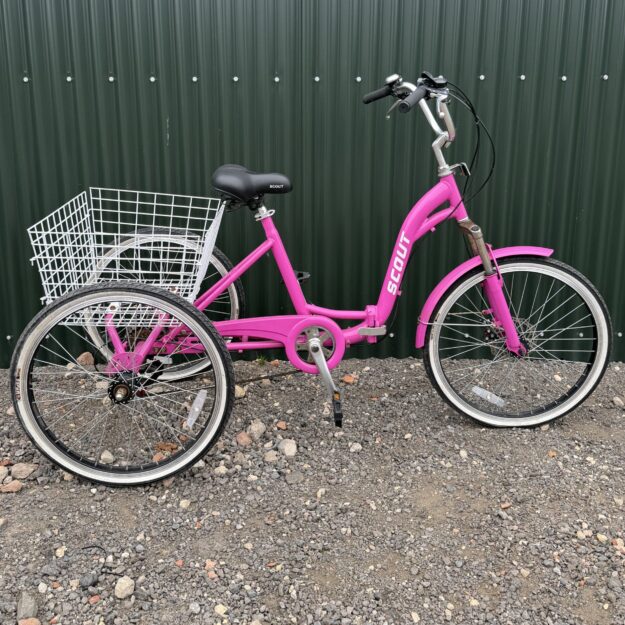 Scout -Adult Folding Tricycle – Step-Through 18” frame buy a