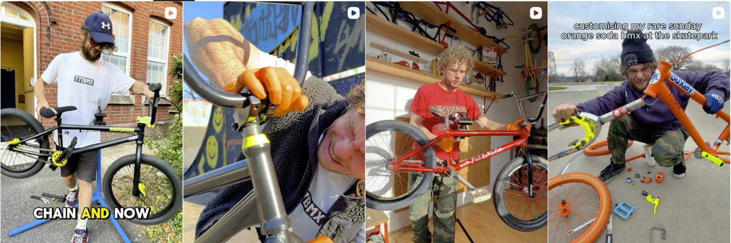 T77 BMX Verified seller on shifta.bike - Instagram and Youtube - posting my journey and building a bike business.