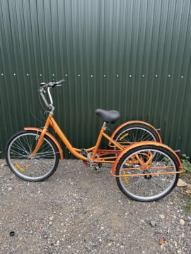 Unbranded trike in orange bike can be bought as or serviced for sale in York, North Yorkshire by Recycle York on SHIFTA marketplace. Top quality second-hand bikes online.