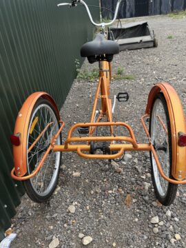 Unbranded trike in orange bike can be bought as or serviced for sale in York, North Yorkshire by Recycle York on SHIFTA marketplace. Top quality second-hand bikes online.