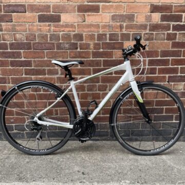 Cannondale quick-18” frame,700c wheels, v-brake,24 speed (8x3) for sale in York, North Yorkshire by Recycle York on SHIFTA marketplace. Top quality second-hand bikes online.