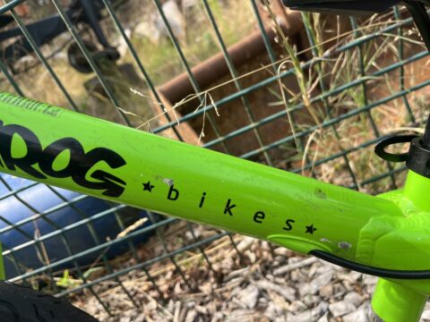 Frog Tadpole Plus Balance Bike - Green - GRADE C for sale in Yorkshire and The Humber by Club Bikes on SHIFTA marketplace. Top quality second-hand bikes online.