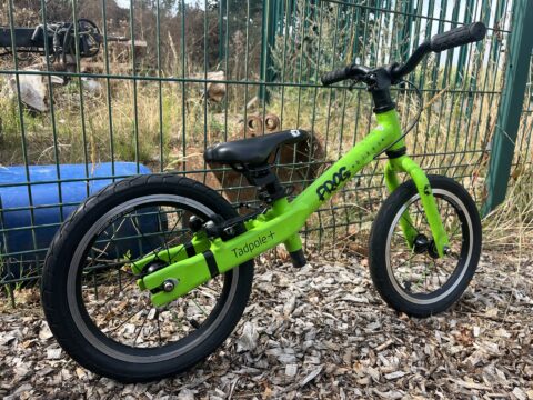 Frog Tadpole Plus Balance Bike - Green - GRADE C for sale in Yorkshire and The Humber by Club Bikes on SHIFTA marketplace. Top quality second-hand bikes online.