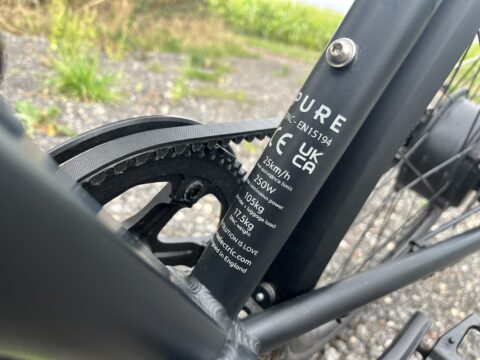 Pure Flux One Electric Bike – 21” Frame – 250W, Belt Drive & Disc Brakes for sale in Yorkshire and The Humber by SHIFTA Verified on SHIFTA marketplace. Top quality second-hand bikes online.