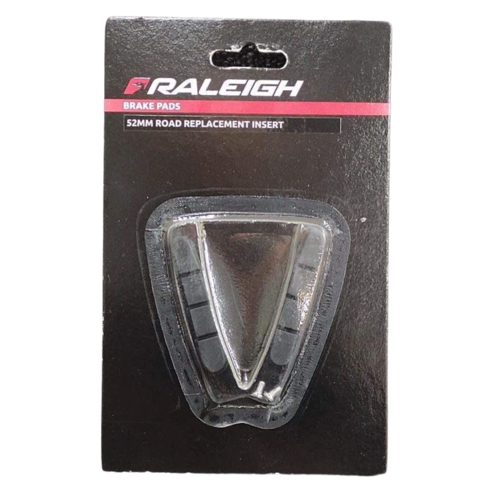 Raleigh 52mm road bike brake pad replacement cartridge insert