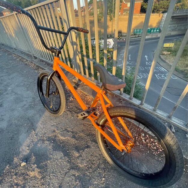 Amity Zenta 2 BMX – Rare Flat Orange – Full Chromoly - SHIFTA BIKE