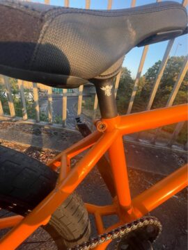 Amity Zenta 2 BMX – Rare Flat Orange – Full Chromoly for sale in Woking by T77BMX on SHIFTA marketplace. Top quality second-hand bikes online.