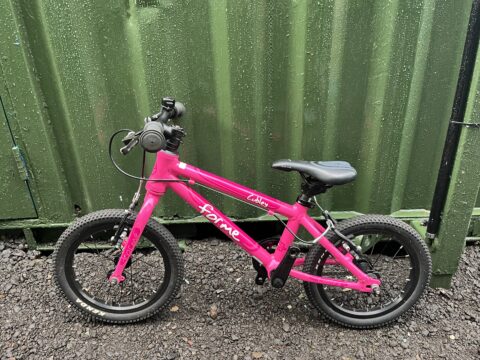 Forme Cubley 14" Kids Bike - Pink – GRADE B for sale in Yorkshire and The Humber by Bike Club on SHIFTA marketplace. Top quality second-hand bikes online.