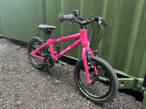 Forme Cubley 14" Kids Bike - Pink – GRADE B for sale in Yorkshire and The Humber by Bike Club on SHIFTA marketplace. Top quality second-hand bikes online.