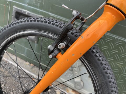 Forme Cubley 18" Kids Bike - Orange – Grade B for sale in Yorkshire and The Humber by Bike Club on SHIFTA marketplace. Top quality second-hand bikes online.