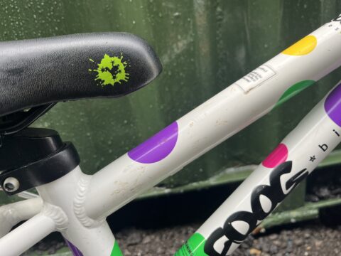 Frog 40 Kids Bike – White/Spotty – Grade C for sale in Yorkshire and The Humber by Bike Club on SHIFTA marketplace. Top quality second-hand bikes online.
