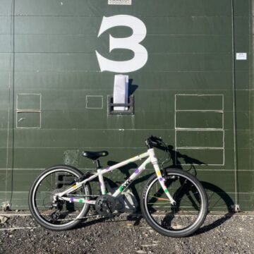 Frog 53 Kids Bike – White Spotty - Grade B for sale in Yorkshire and The Humber by Bike Club on SHIFTA marketplace. Top quality second-hand bikes online.