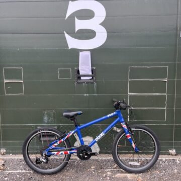 Frog 55 Kids Bike – Blue, Union Jack - Grade C for sale in Yorkshire and The Humber by Bike Club on SHIFTA marketplace. Top quality second-hand bikes online.