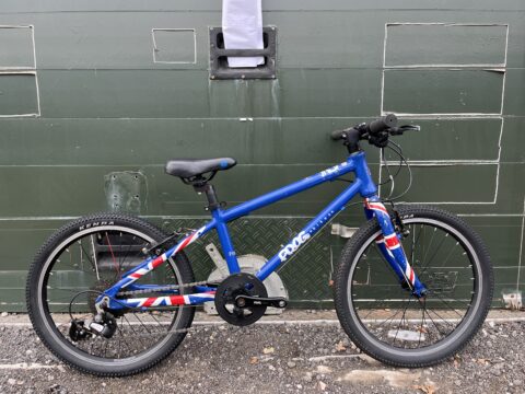 Frog 55 Kids Bike – Blue, Union Jack - Grade C for sale in Yorkshire and The Humber by Bike Club on SHIFTA marketplace. Top quality second-hand bikes online.