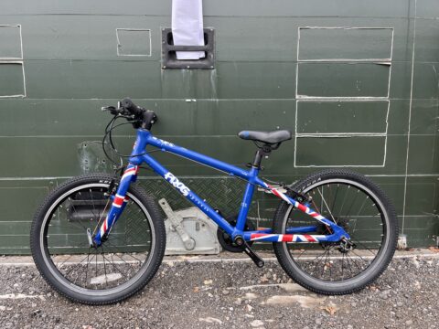 Frog 55 Kids Bike – Blue, Union Jack - Grade C for sale in Yorkshire and The Humber by Bike Club on SHIFTA marketplace. Top quality second-hand bikes online.