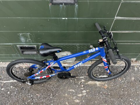 Frog 55 Kids Bike – Blue, Union Jack - Grade C for sale in Yorkshire and The Humber by Bike Club on SHIFTA marketplace. Top quality second-hand bikes online.