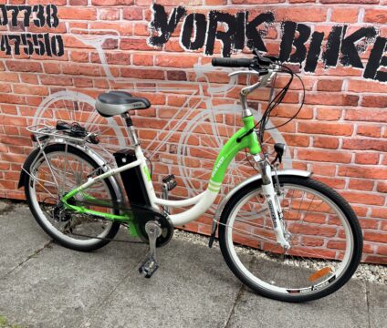 LADIES NEW/OLD STOCK ELECTRIC BIKE, 17” ALLOY FRAME £400 for sale in York by York bikes on SHIFTA marketplace. Top quality second-hand bikes online.
