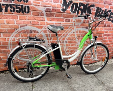LADIES NEW/OLD STOCK ELECTRIC BIKE, 17” ALLOY FRAME £400 for sale in York by York bikes on SHIFTA marketplace. Top quality second-hand bikes online.