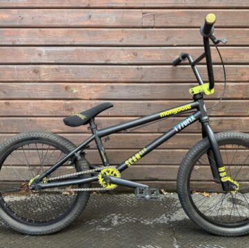 Mongoose Scan R50 20" BMX Bike - Custom Black Yellow - Serviced for sale in Woking by T77BMX on SHIFTA marketplace. Top quality second-hand bikes online.