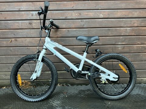RoyalBaby Freestyle 20" Kids BMX Style Bike – White – Excellent Condition for sale in Woking by T77BMX on SHIFTA marketplace. Top quality second-hand bikes online.